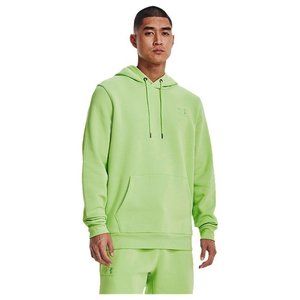 NWT Under Armour Men's Fleece Hoodie Sweatshirt Pockets Green Size L QQ24